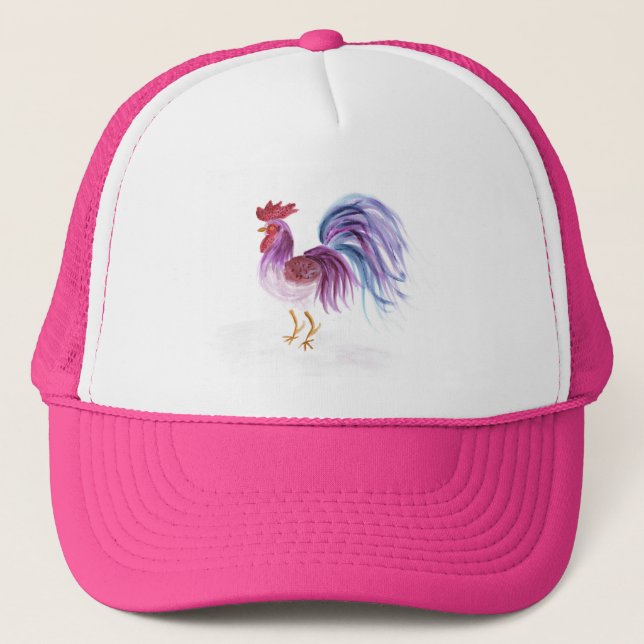 Casquette Coq pastel par Wendy C. Allen (Devant)