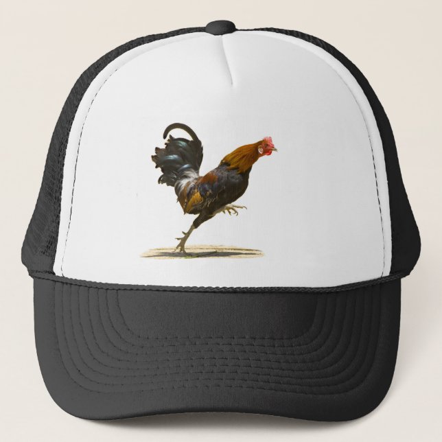 Casquette Coq rouge (Devant)