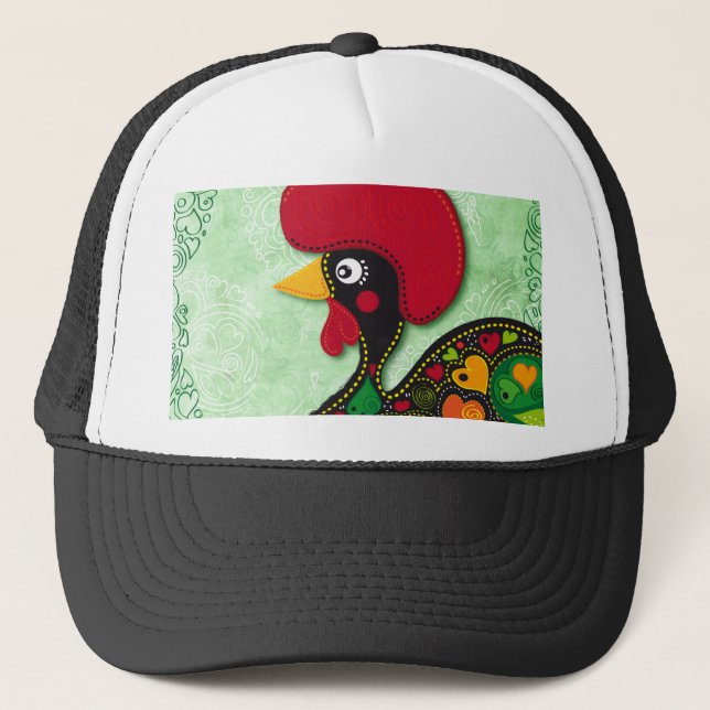 Casquette Coq typique de Barcelos (Devant)