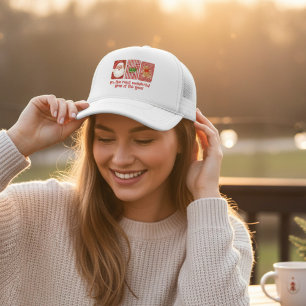 Casquette Coquette Noël Père Noël Canne à Sucre Pain d'Épice