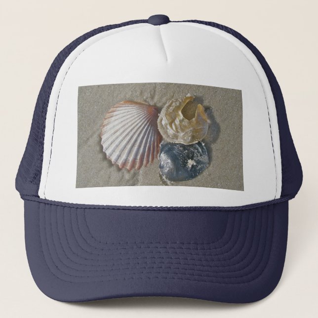 Casquette Coquillages sur la plage Coordonnateurs (Devant)