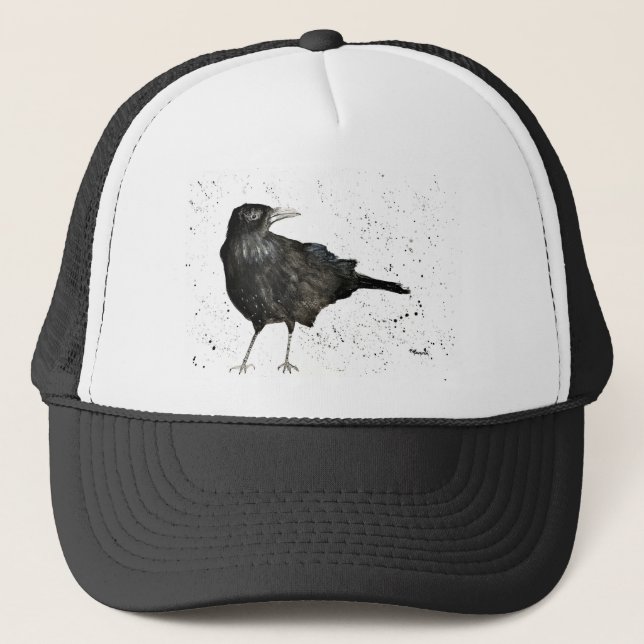 Casquette Corbeau (Devant)