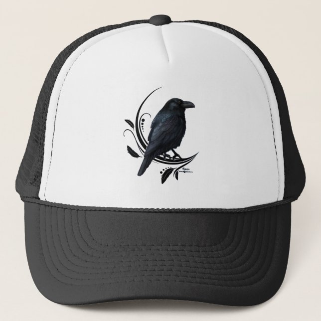 Casquette Corbeau (Devant)