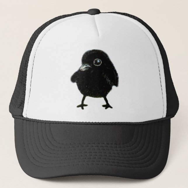 Casquette Corbeau de bébé (Devant)