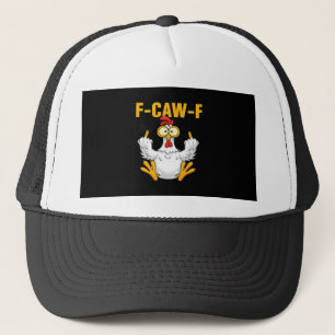 Casquette Corbeau F-Caw-F Humour Drôle Gothique