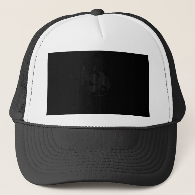 Casquette Corbeau, F-Caw-F Oiseau Drôle Esthétique Décontrac (Devant)