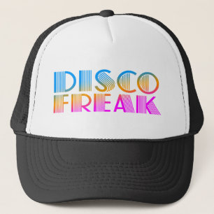 Casquette COREY TIGER 1980s RÉTRO DISCO FREAK MULTICOLORE