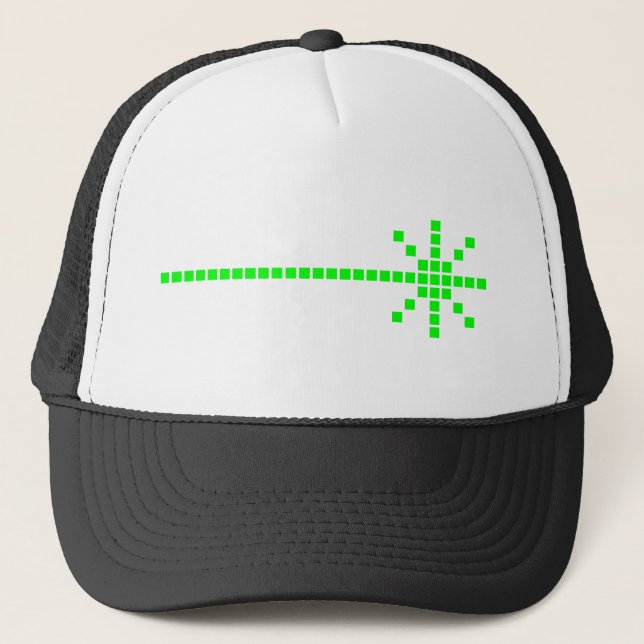 Casquette COREY TIGER 1980s RÉTRO FAISCEAU LASER (Devant)