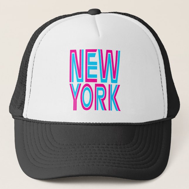 Casquette Corey Tiger Style 80s New York (Devant)