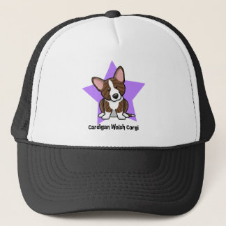 Casquette Corgi Brindle de Gallois de cardigan d'étoile de