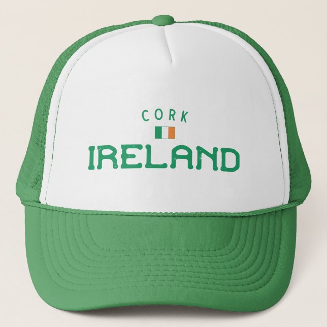 Casquette Cork en détresse Irlande (Devant)