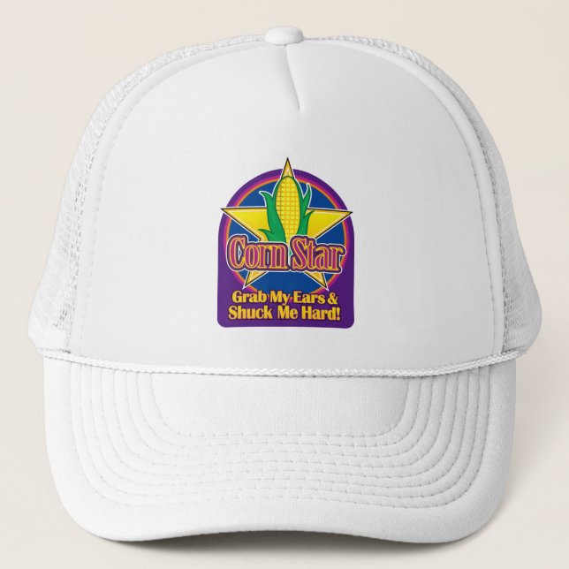 Casquette Corn Star Blue Purple BG (Devant)