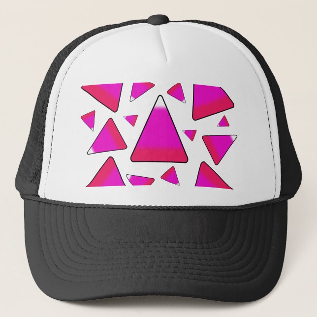 Casquette Corne à bonbons en rose (Devant)