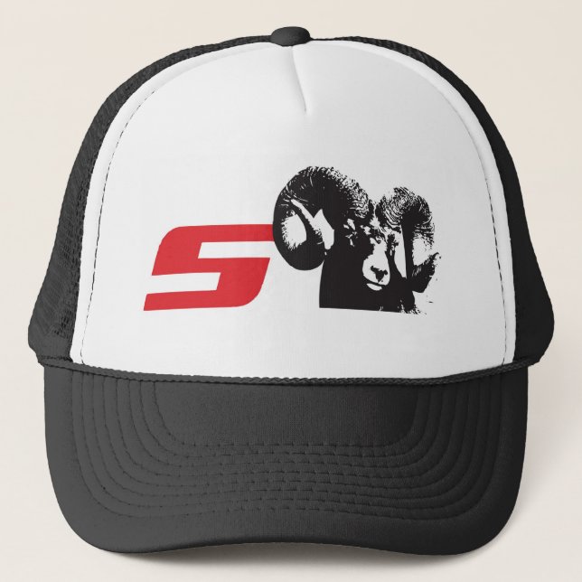 Casquette corné de camionneur de RAM (Devant)