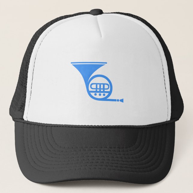 Casquette Corne française - Bleu bébé (Devant)