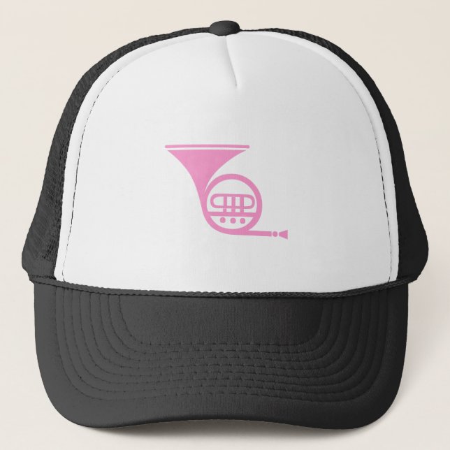 Casquette Corne française - rose (Devant)