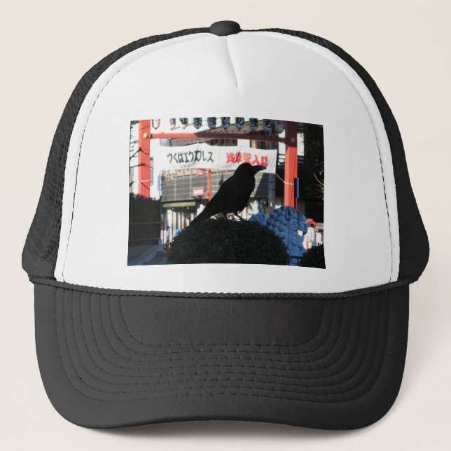 Casquette Corneille japonaise (Devant)