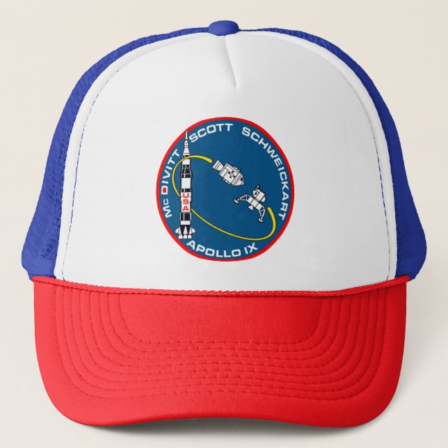 Casquette Correctif de mission Apollo 9 (Devant)
