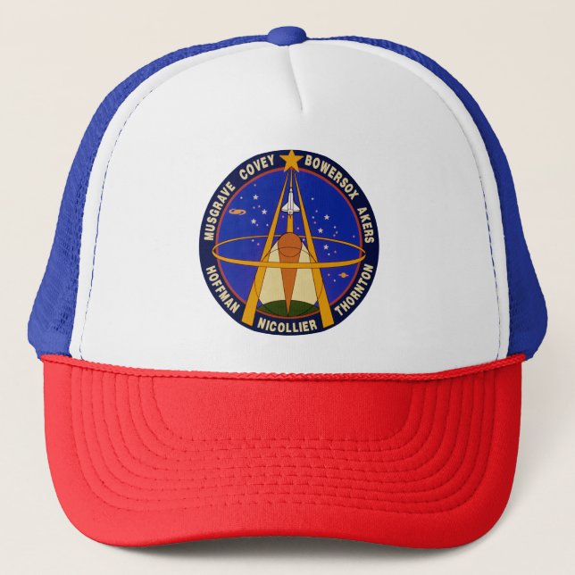 Casquette Correctif Sts-61-Mission (Devant)