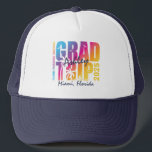 Casquette Correspondance de groupe de voyage d'études person<br><div class="desc">Célébrez en style avec nos chemises de voyage sur mesure 2025! Parfait pour les séjours seniors,  les vacances de classe et les équipes de grand. Personnalisez avec une année,  un nom et une destination spécifiques pour un look inoubliable sur votre grande escapade de graduation!</div>
