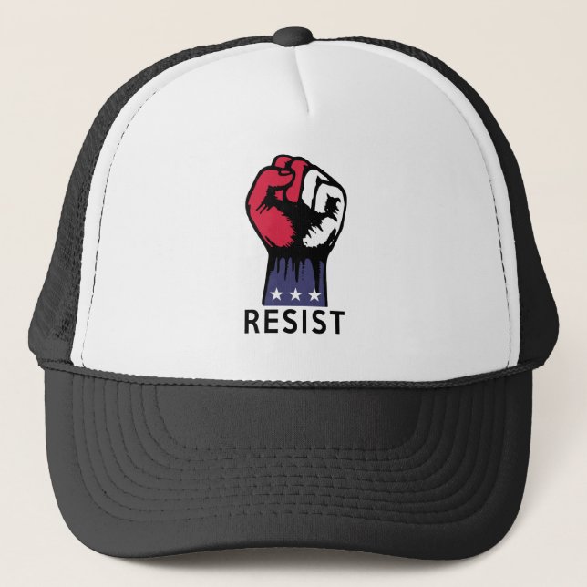 Casquette Corruption politique de combat de poing de (Devant)