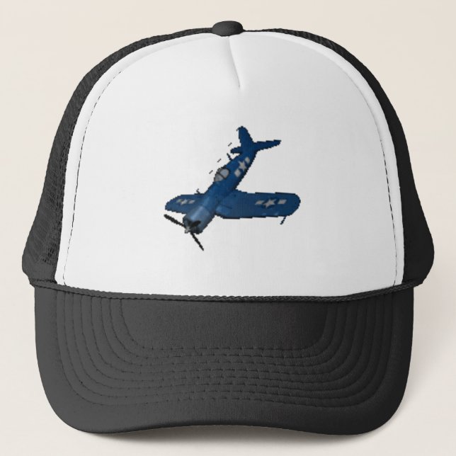 CASQUETTE CORSAIRE F4U4 DANS UN PIQUÉ (Devant)