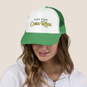 Casquette Costa Rica Moto Pura Vida (ou votre texte)