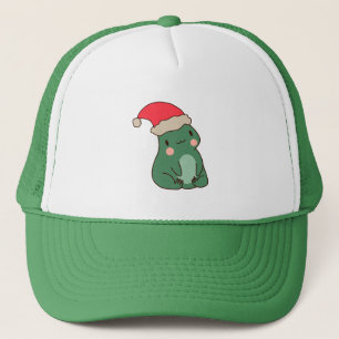 Casquette Costume de fête de Noël de grenouille Kawaii