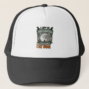 Casquette Costume Halloween Gauche Arbre Chat Citrouilles_1