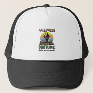 Casquette Costume Halloween Main de Zombie Cimetière Pierres