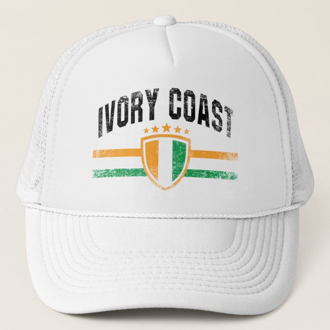 Casquette Côte d'Ivoire (Devant)