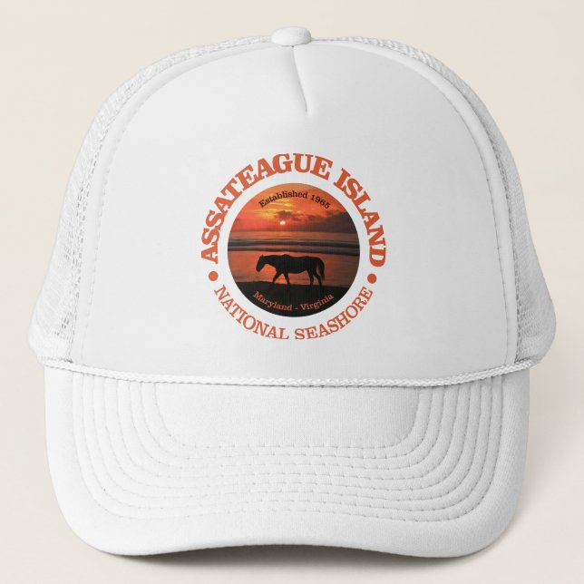 Casquette Côte nationale de l'île Assateague (Devant)