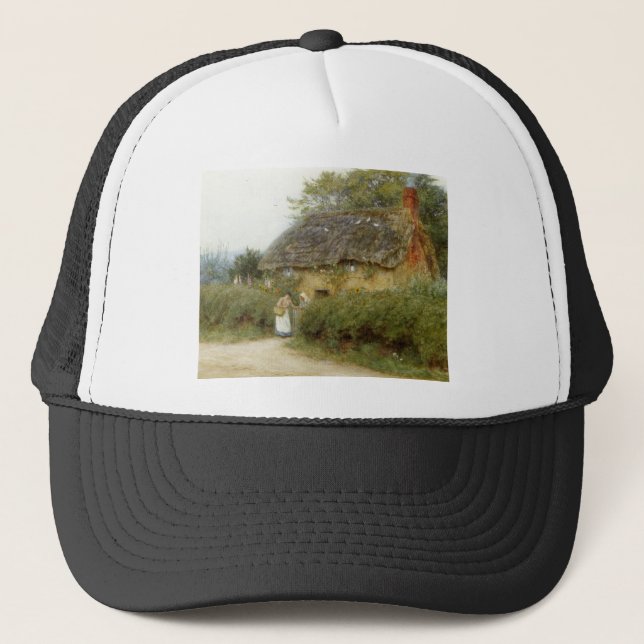 Casquette Cottage avec des tournesols (Devant)