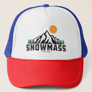 Casquette Coucher de soleil Retro Snowmass