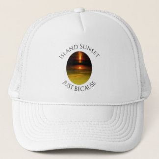 Casquette Coucher de soleil sur l