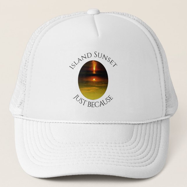 Casquette                            Coucher de soleil sur l (Devant)