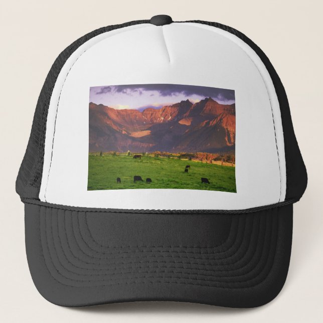 Casquette Coucher du soleil San Juan Mts Co (Devant)