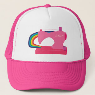Casquette Coudre des arcs-en-ciel