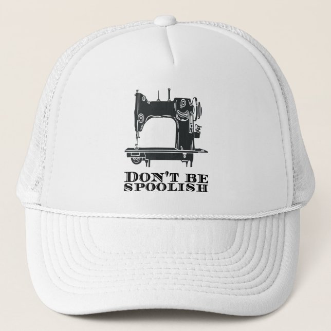 Casquette Coudre - Ne soyez pas effrayé (Devant)