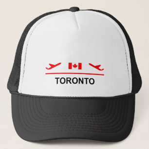 Casquette Couleur claire de l'avion de l'aéroport de Toronto