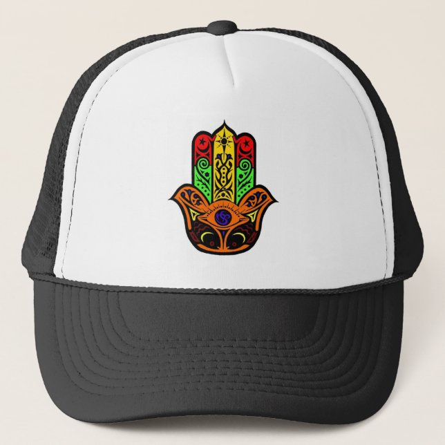 Casquette Couleur multi de HAMSA (Devant)