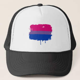 Casquette Couleurs bisexuelles de fierté