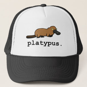 Casquette Couleurs claires d'ornithorynque