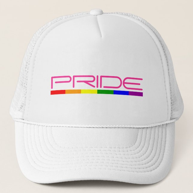 Casquette Couleurs de la fierté Gay Pride (Devant)