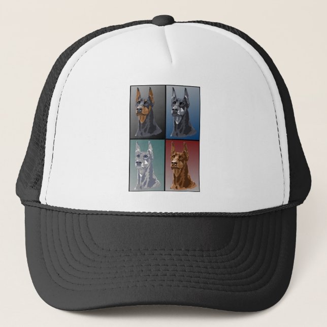 Casquette Couleurs Doberman (Devant)