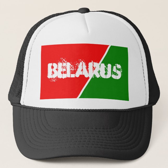 Casquette Couleurs du drapeau national biélorusse (Devant)