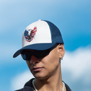 Casquette Couleurs patriotiques personnalisées Amérique Aigl