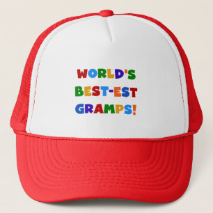 Casquette Couleurs vives Meilleurs Cadeaux Gramps du monde