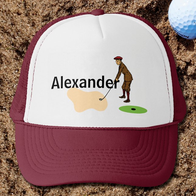 Casquette Coup de pitch par Duffer pris de panique Golf (Créateur téléchargé)
