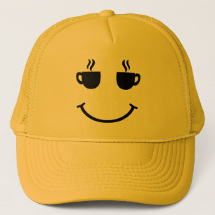 Casquette Coupe de café sourire